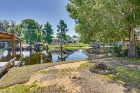 Dock and Grill Waterfront Florida Vacation Rental!